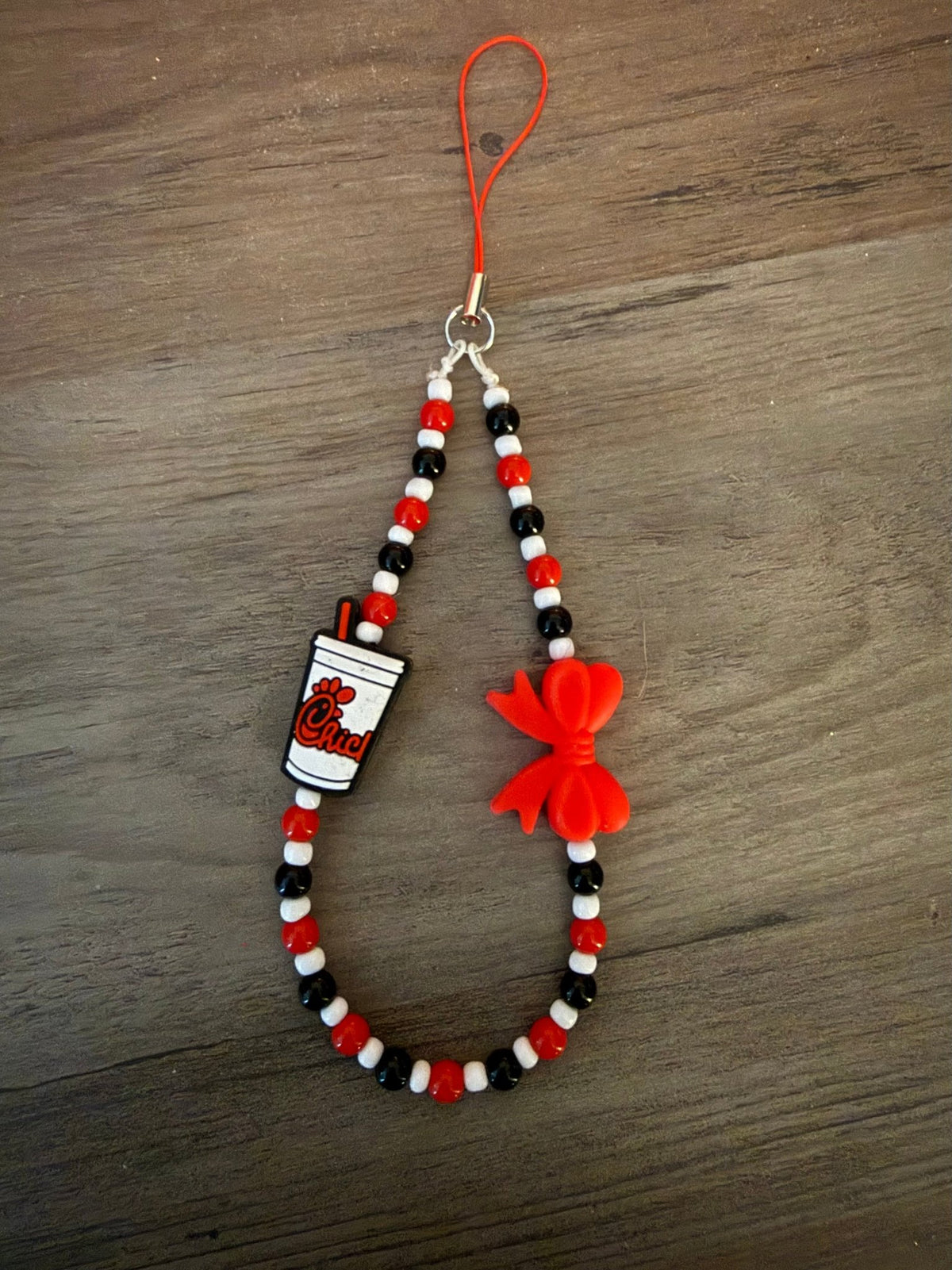 Coffee, Bows & Colorful Beaded Phone Charms | Cute Handmade Wristlet Charms | Fun Phone Accessories - Linnea’s Cute Creationz