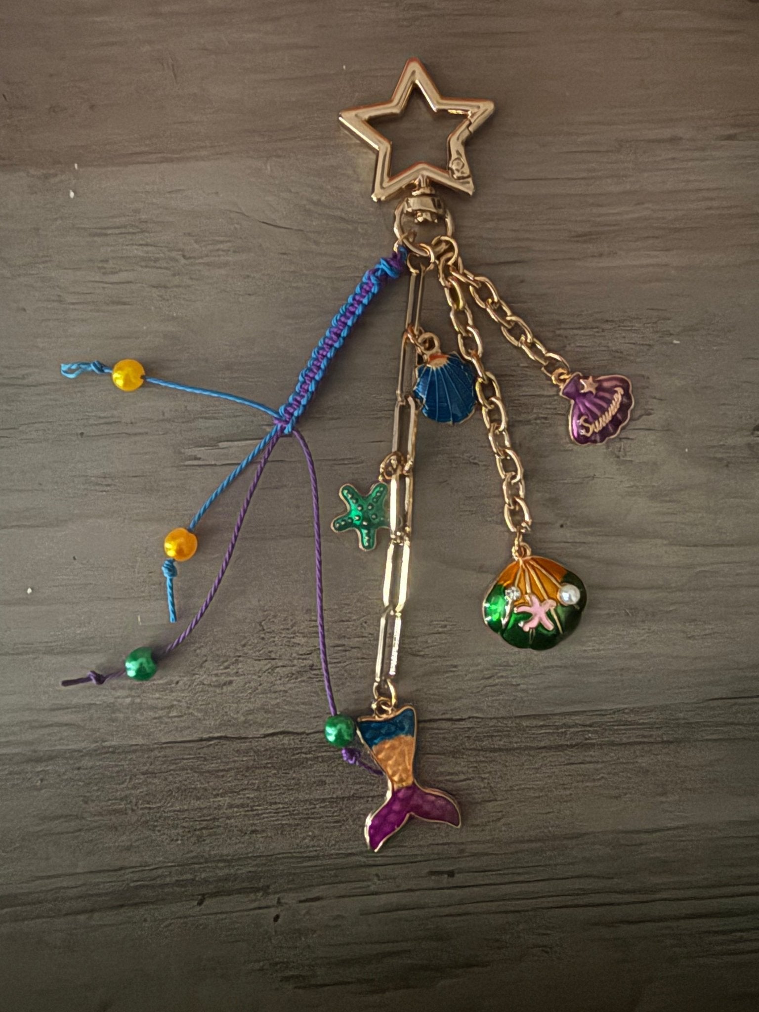 Colorful Under The Sea Bag Charms - Linnea’s Cute Creationz