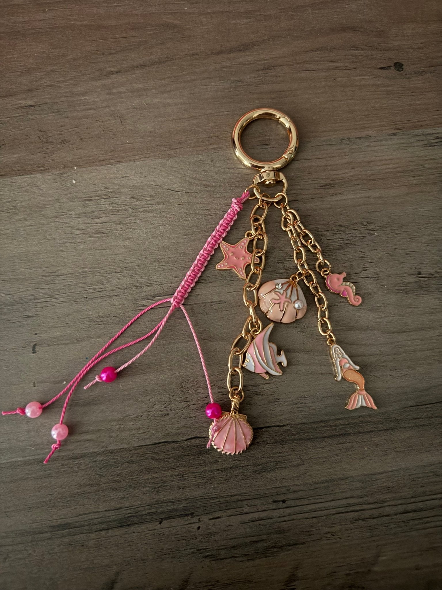 Colorful Under The Sea Bag Charms - Linnea’s Cute Creationz