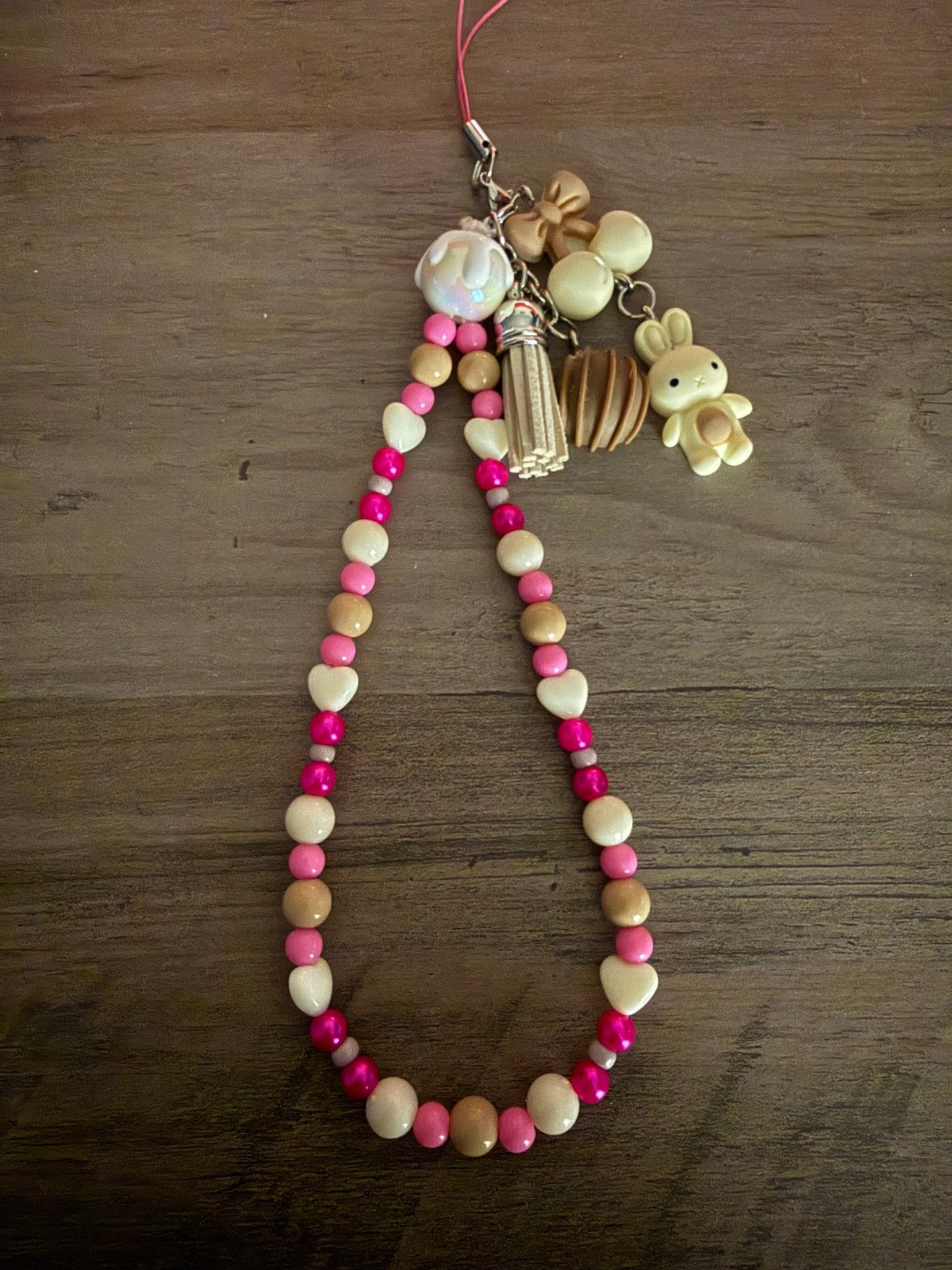 Cute Coffee and Sweets Phone Charm - Linnea’s Cute Creationz