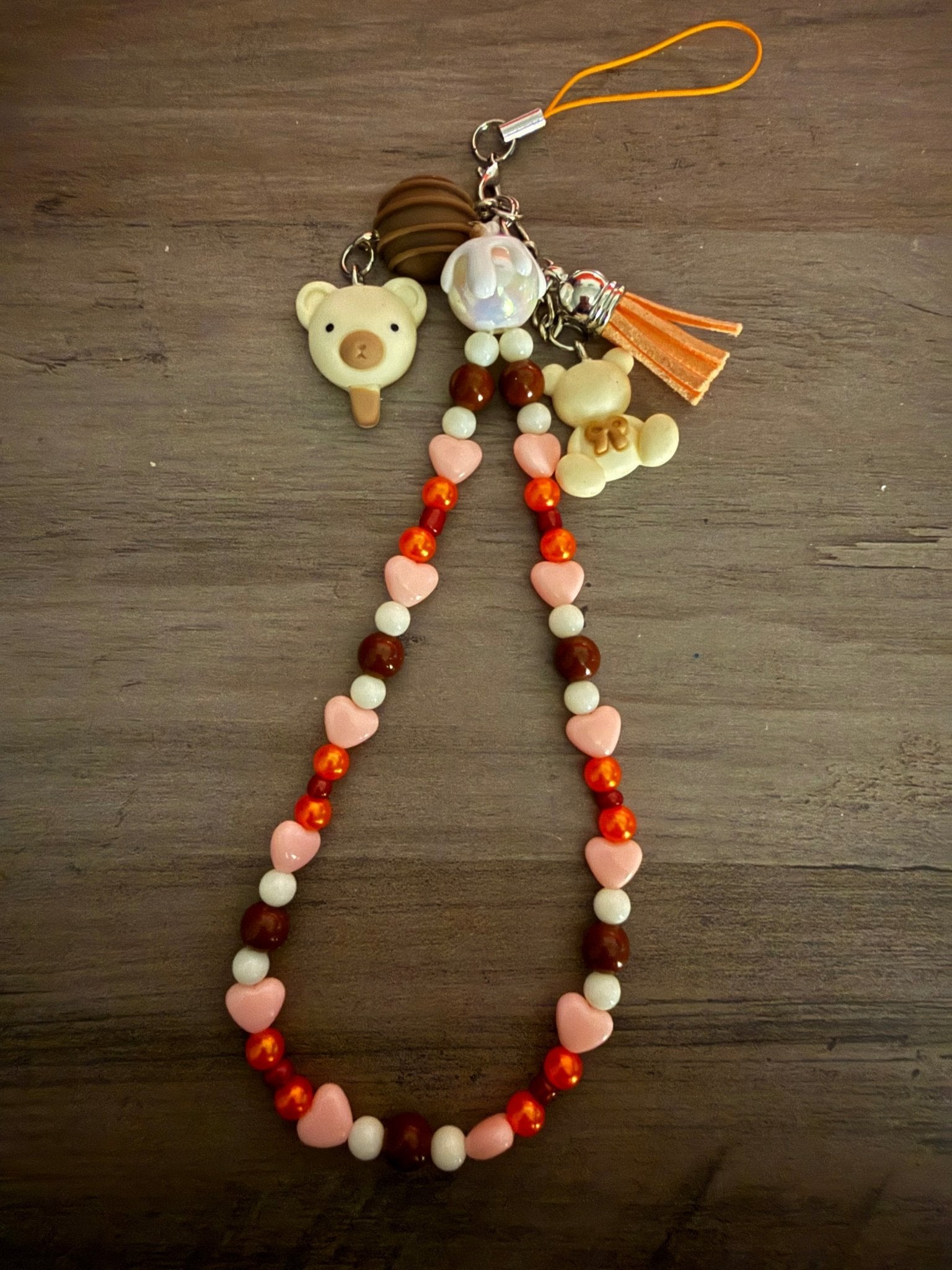 Cute Coffee and Sweets Phone Charm - Linnea’s Cute Creationz