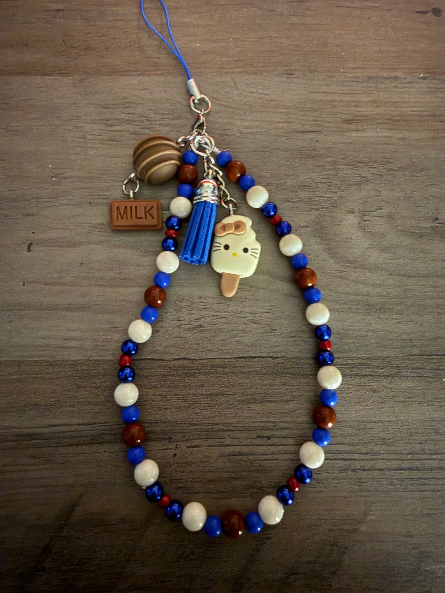 Cute Coffee and Sweets Phone Charm - Linnea’s Cute Creationz