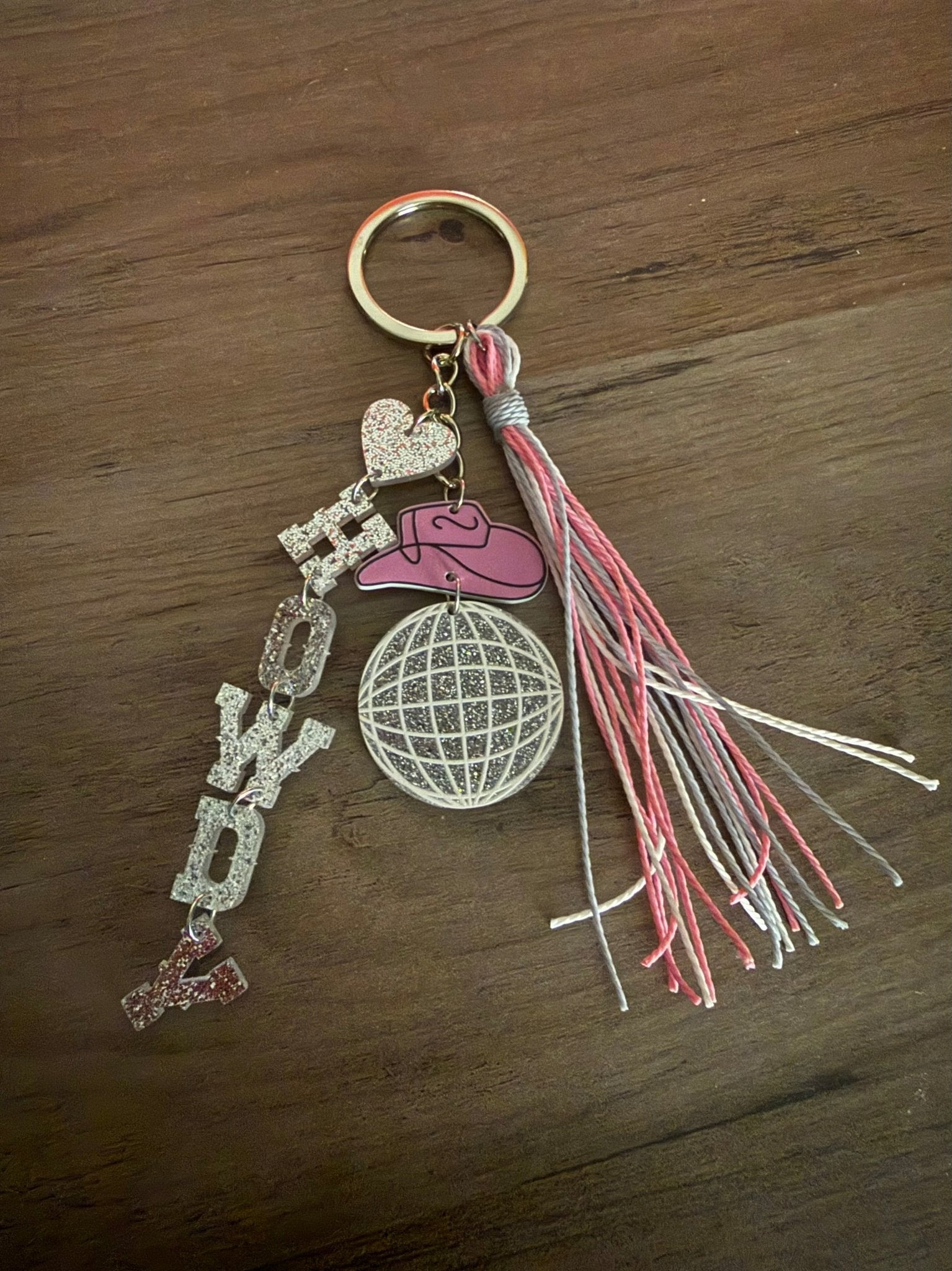 Howdy Bling Keychains/Bag Charms - Linnea’s Cute Creationz