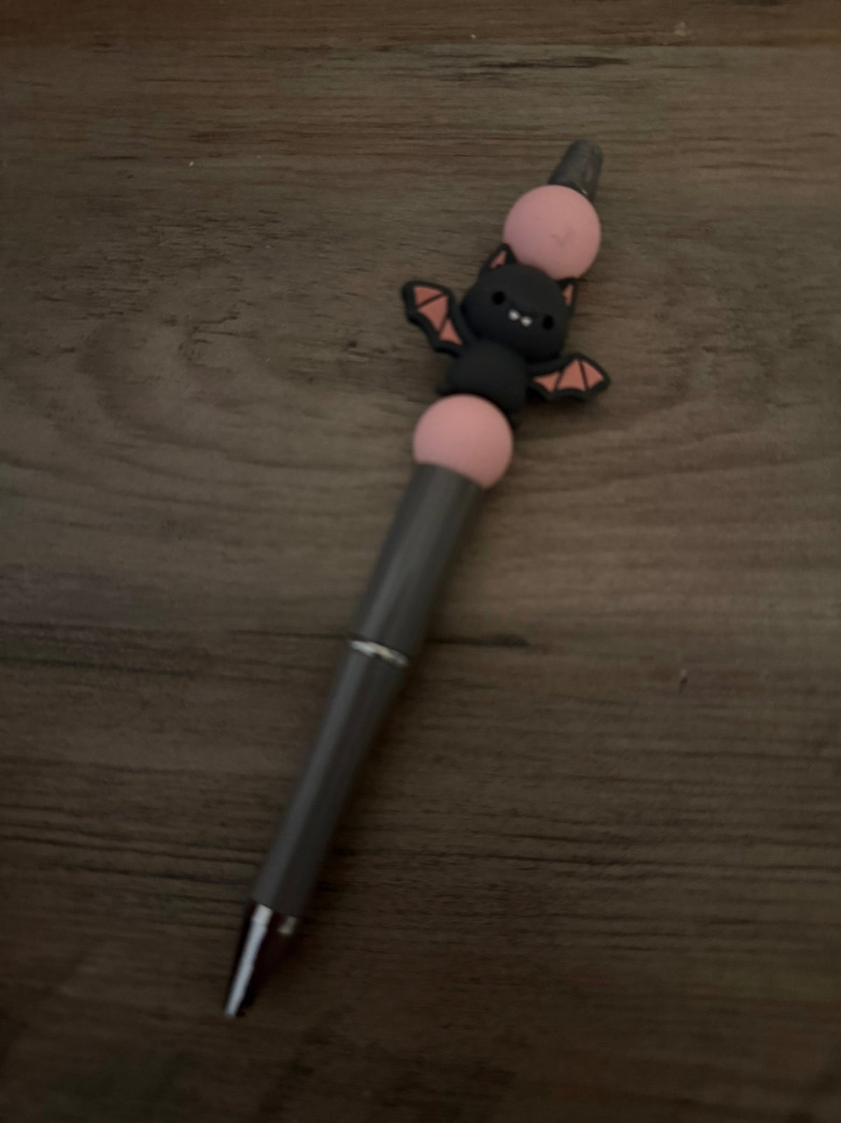 Pink Spooky Halloween Beaded Pens | Ghost, Bat & Mummy Pens | Cute Halloween Pens | Spooky Season Gifts - Linnea’s Cute Creationz