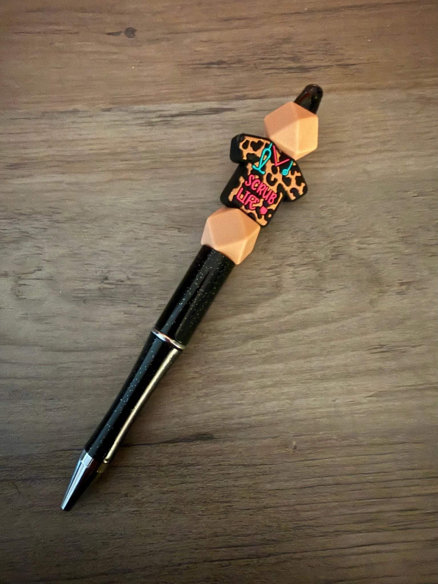 Scrub Life Beaded Pens | Colorful Nurse & Healthcare Pens - Linnea’s Cute Creationz
