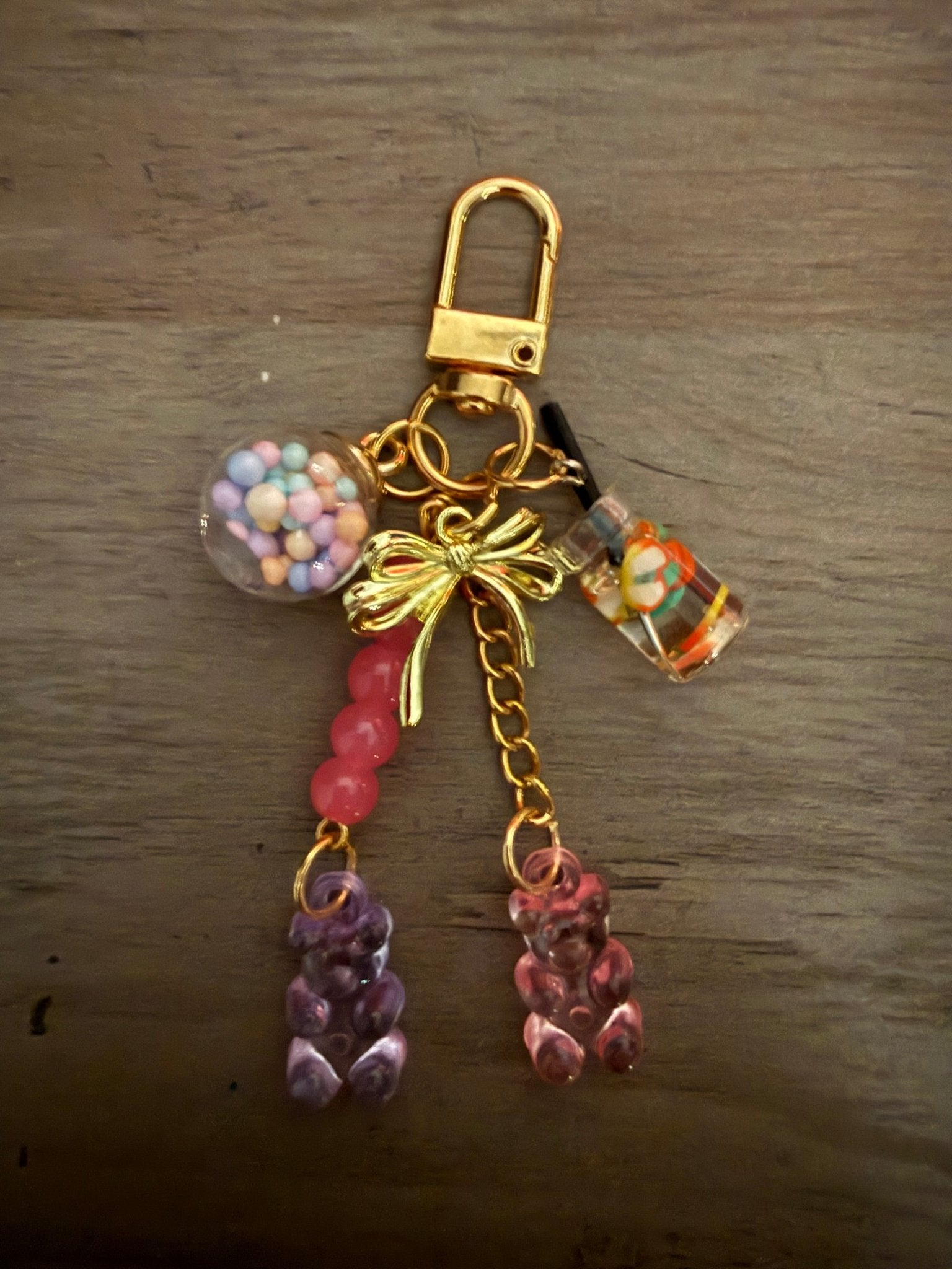 Summer Treats Bag charm/Phone Charms - Linnea’s Cute Creationz