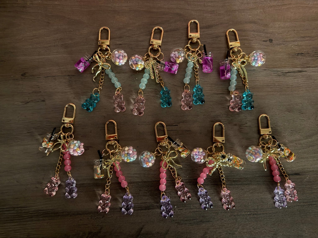 Summer Treats Bag charm/Phone Charms - Linnea’s Cute Creationz