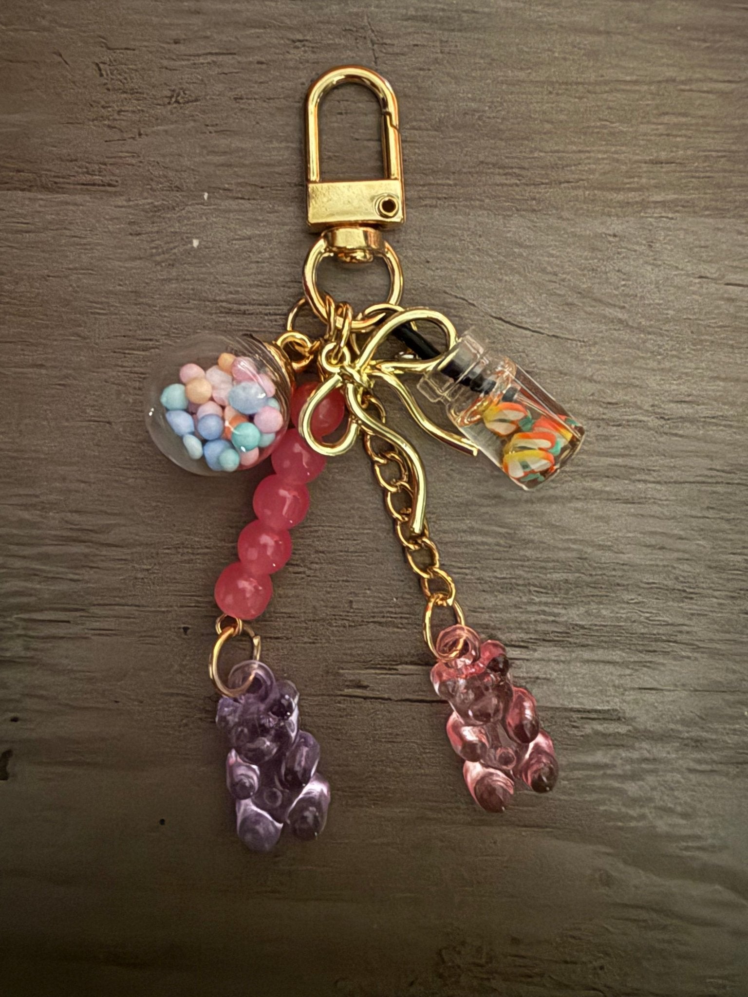 Summer Treats Bag charm/Phone Charms - Linnea’s Cute Creationz