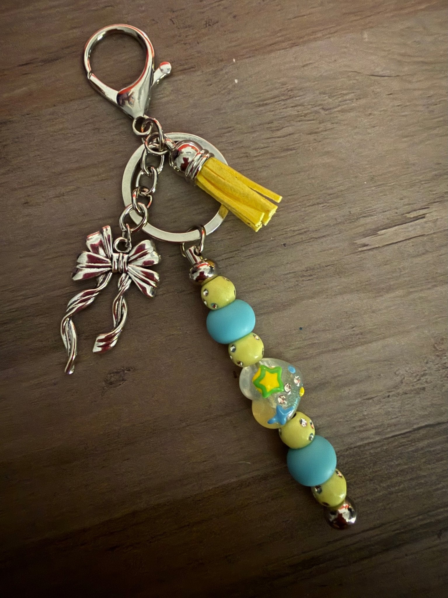 Tassel Bow Keychain/Bag Charm - Linnea’s Cute Creationz
