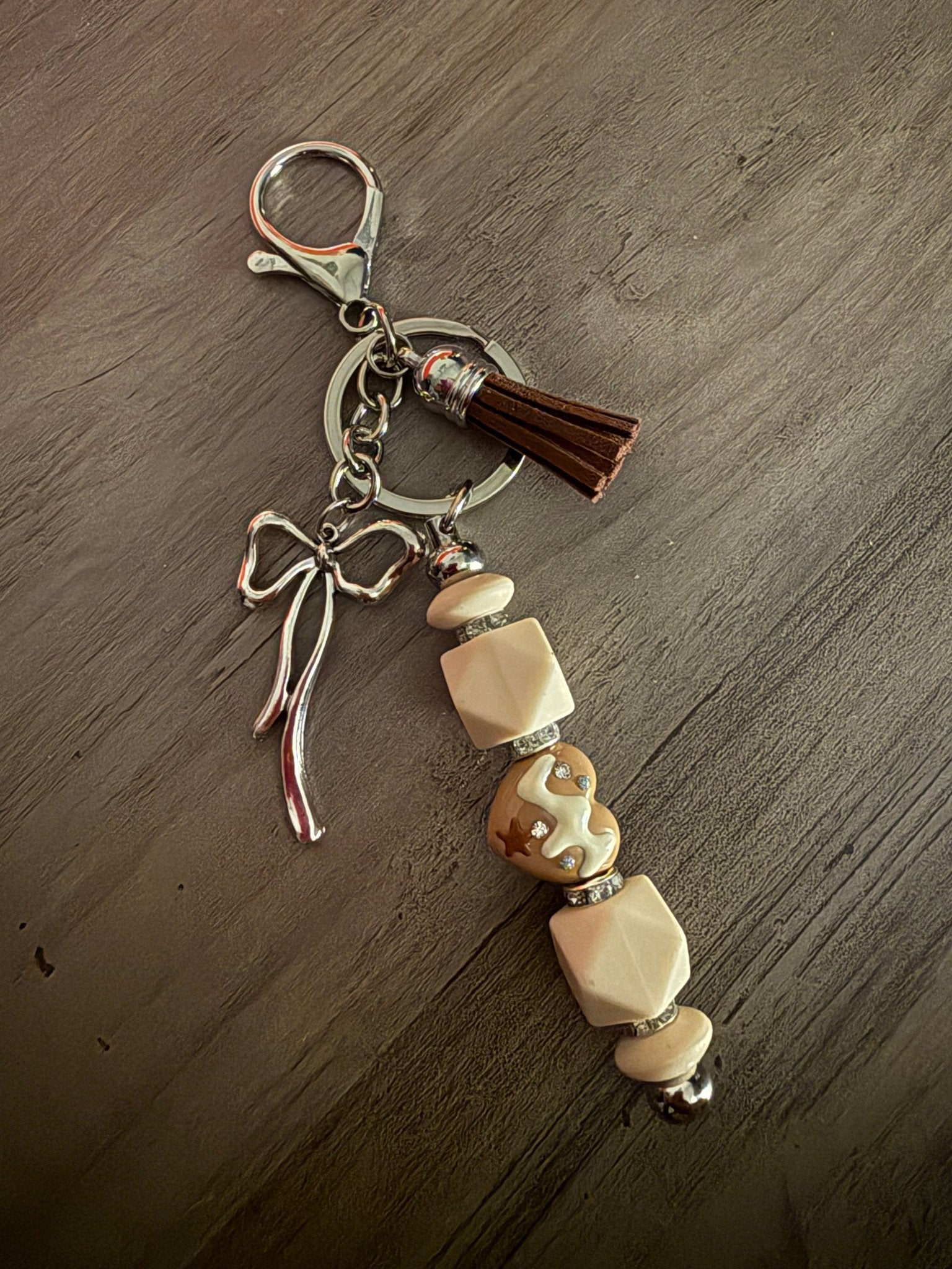 Tassel Bow Keychain/Bag Charm - Linnea’s Cute Creationz