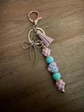 Tassel Bow Keychain/Bag Charm - Linnea’s Cute Creationz